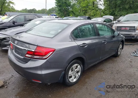 2014 Honda Civic Lx z USA, uszkodzony, nr VIN 2HGFB2E51EH530826